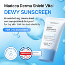 Madeca Derma Shield Vital Dewy Sunscreen 50ml